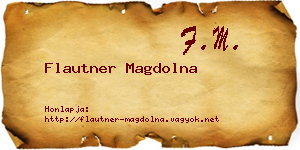 Flautner Magdolna névjegykártya